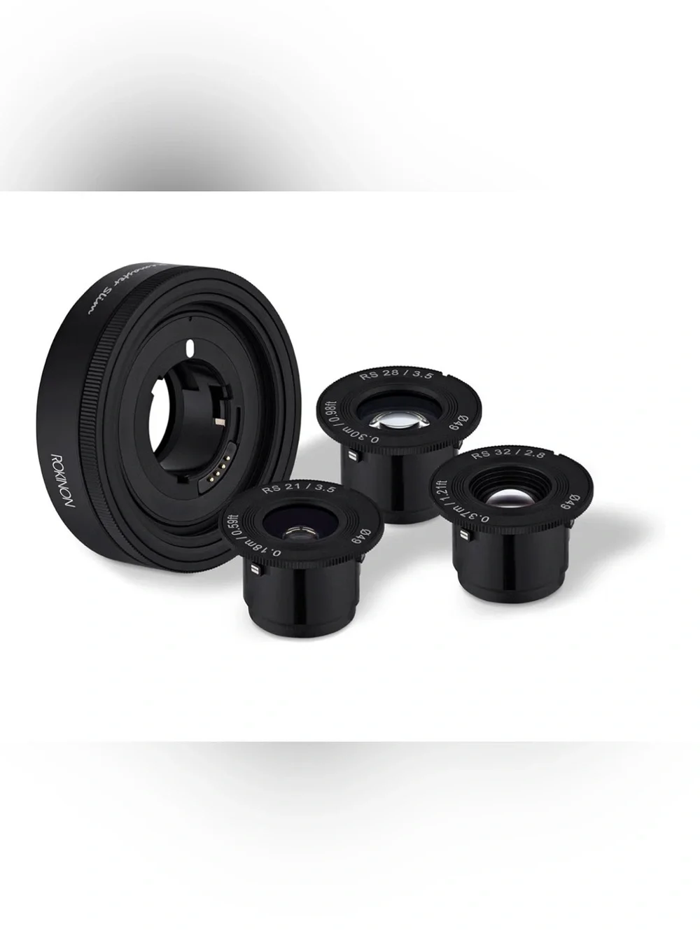 Rokinon Remaster Slim AF Modular Wide Angle 3 Lens System